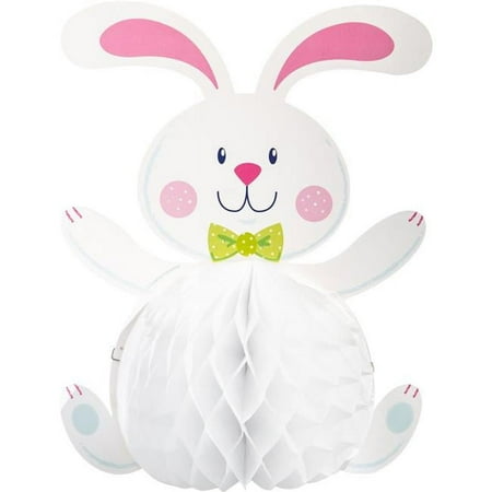 Creative Converting 363038 3D Easter Bunny Paper Centerpiece