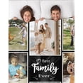 thumbnail image 2 of AISENIN Custom Blanket Family Picture Personalized Family Blanket Adults Customize Blanket Birthday Christmas Gift Customizable for Dad Mom Nana Kids Dogs Friends, 2 of 5