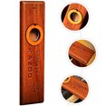 thumbnail image 3 of Vintage Wooden Kazoo Ukulele Guitar Partner Kazoo Easy Learn Musical Instrument Kazoo, 3 of 9