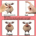 thumbnail image 7 of Michellecmm Car Hanging Ornaments Cute Moose Rearview Mirror Charms Home Auto Interior Decorations, 7 of 7