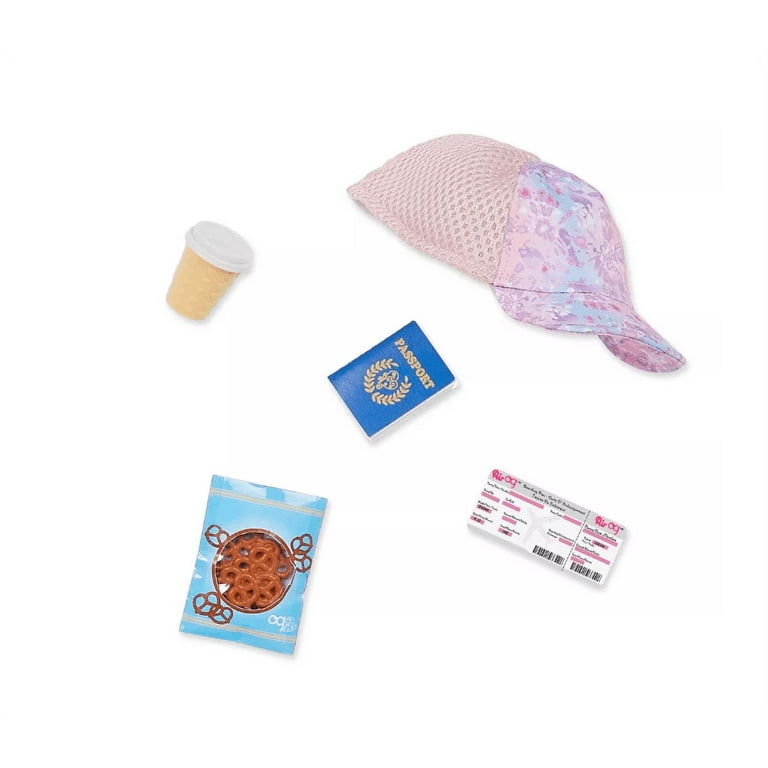 Our Generation Tyanna with Rolling Luggage Accessories 18