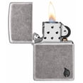thumbnail image 4 of Zippo Lighter - Customized Engraved Message on Windproof Armor 46399, 4 of 7