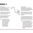thumbnail image 2 of Westbrass R303-1-07 1/2" IPS x 10" S-Shaped Shower Arm with Flange, Satin Nickel, 2 of 6