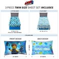 thumbnail image 4 of Franco Kids Bedding Lego Movie 2 Super Soft Twin Sheet Set, 4 of 4