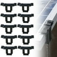 thumbnail image 2 of Clearance School Supplies! Zuioae 10Pc Solar Panel Drain Clip Clip 45Mm, 10Pcs Panel Drain Clip Clamp 45Mm Panel Clips Roof Panel Frame Cleaning Clips for Outdoor For, 2 of 9