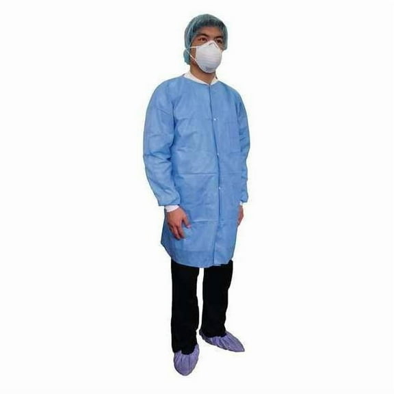 Condor Lab Coat,4XL,Blue,SMS 31TV12