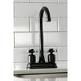 thumbnail image 3 of Kingston Brass KB8490ZX Millennium Bar Faucet, Matte Black, 3 of 5