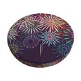 thumbnail image 1 of Balery Fireworks2 Fundas de asiento para taburete de bar redondo de tela de terciopelo ajustables que protegen de arañazos y manchas para sillas de 14 a 17 pulgadas.-12 inch, 1 of 7