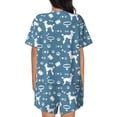 thumbnail image 3 of Xecao Poodle Dog print Swimsuit for women, Summer-ready, sporty style.Quick-dry fabric. Many sizes & colors., 3 of 9