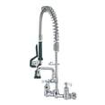 thumbnail image 2 of Krowne 18-708L - Royal Series 8"" Space Saver Pre-Rinse w/ Faucet 8"" Spout Wall, 2 of 3