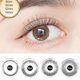 thumbnail image 1 of Farfi 1 caja de pestañas artificiales negras rizadas perfectas caja redonda belleza pestañas postizas para mujeres, 1 of 5