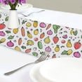thumbnail image 4 of Yayeee Table Runner 70 inches Long Home Kitchen Dinning Party Decoration, Various Vegetables Pattern, 4 of 7