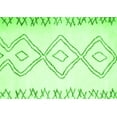 thumbnail image 1 of Ahgly Company Indoor Rectangle Solid Green Modern Area Rugs, 5' x 8', 1 of 1