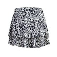 thumbnail image 3 of Doublju Women's Flared Skater Mini Skirt (Plus Size Available), 3 of 4