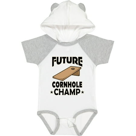 

Inktastic Future Cornhole Player Gift Baby Boy or Baby Girl Bodysuit