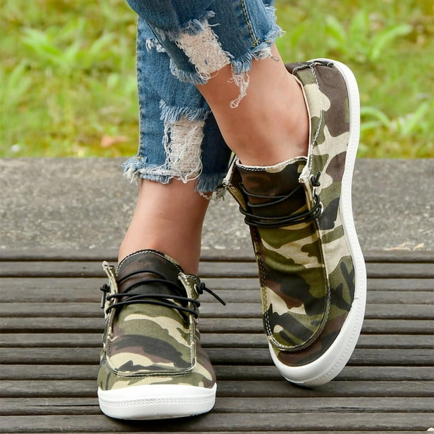 Zapatos sin cordones para mujer, clásicos, cómodos, a la moda, cómodos para  caminar, zapatillas, zapatos sin cordones Wmkox8yii FOPL3091