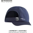 thumbnail image 5 of MISSION Cooling Performance Hat, Navy;, 5 of 7
