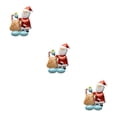 thumbnail image 2 of Ruiboury Party Decor Essential Christmas Foil Balloons With Exquisite Patterns Balloon Christmas Suitable For Any Places multicolor Gift Box Santa Claus 3Set, 2 of 6
