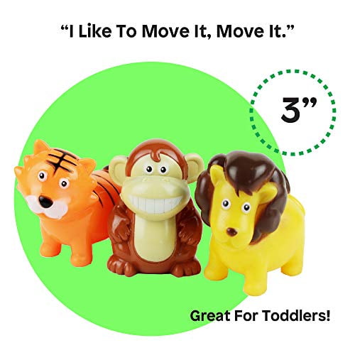 safari animal bath toys