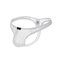 thumbnail image 5 of Tanga de encaje transparente sexy de talla grande para hombre con código, 5 of 5