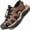 Dark Brown, variant on Men’s Sandals Black Brown Summer Hiking Casual Shoes for Men Lightweight Comfortable Non-Slip Outdoor Walking Shoes for Travel Beach and Daily Wear