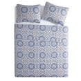 thumbnail image 3 of VCNY Home Sea Medallion Coastal 3-Piece Blue/Multicolor Medallion Quilt Set, Full/Queen, Adult, Unisex, 3 of 5