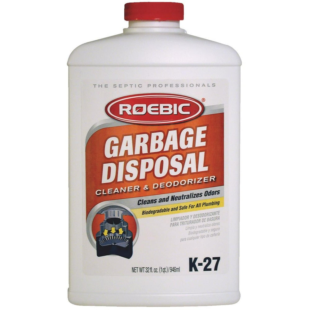 ROEBIC LABORATORIES INC Garbage Disposal Cleaner, Qt. K27Q12