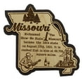 thumbnail image 2 of USA Missouri State Map Wooden Magnet Souvenir Fridge Magnet Gift, 2 of 4