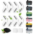thumbnail image 7 of FWMB Dog Water Fountain Filters,8 Packs Filters & 2 Sponges Set for 8L Lager Wireless Dog Fountain,Activated Carbon, 7 of 7