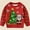 Red-A, variant on Lopecy-Sta Christmas Sweater for Toddler Girls (1-10Y), Kids Xmas Cartoon Santa & Tree Knit Pullover, Winter Crewneck Long Sleeve Knitted Top for Holiday Party Red