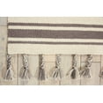 thumbnail image 5 of Nourison Solano Boho Striped Ivory/Grey 4' x 6'6" Area Rug, (4' x 7'), 5 of 6