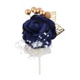 thumbnail image 4 of CSChome Wrist Flower For Wedding Faux Pearl Wrist Flower Adjustable Stunning Wedding Accessory Fade less Beautiful Wrist Flower Wedding Supply (Set of 1), 4 of 7