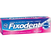Fixodent Denture Adhesives Cream, Original - 1.4 Oz (Case of 24)
