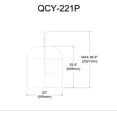thumbnail image 2 of Quincy Pendant, 2 of 3