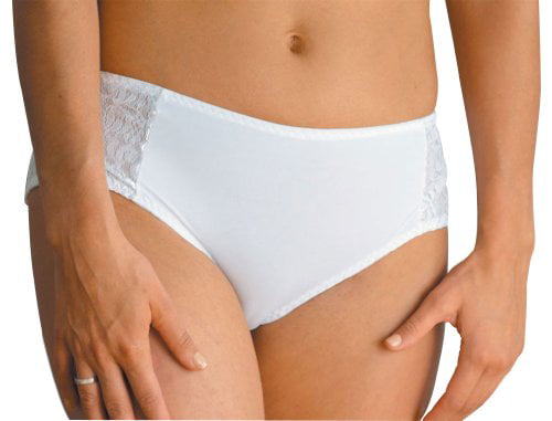 Carnival Womens Petite-Plus-Size Seamless Microfiber low-rise panty Ivory Large 