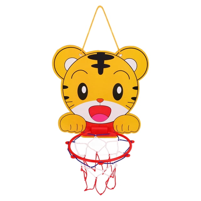 Juego de aro de baloncesto, aro de baloncesto colgante, mini aro de baloncesto de dibujos animados, mini aro de baloncesto diseñado a medida