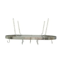 Range Kleen CW6001 Stainless Steel Oval Hanging 33 Inch Long Pot Rack