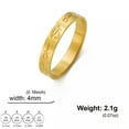 thumbnail image 7 of Eye Of Ra Ankh Cross Ring Stainless Steel Egypt Wedjat Eye Finger Rings Jewelry, 7 of 7
