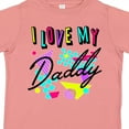 thumbnail image 4 of Inktastic I Love My Daddy- 80s Retro Style Boys or Girls Toddler T-Shirt, 4 of 5