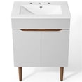 thumbnail image 6 of Modway Harvest Modern Style Wood Bathroom Vanity in Gray/White, 6 of 10