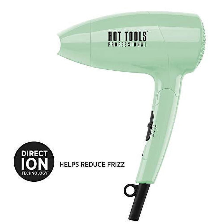HOT TOOLS Lightweight Mini Travel Hair Dryer, Ionic 