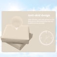 thumbnail image 3 of Kimunuk 8 Pcs Outdoor Cushion Covers for Patio Furniture, Washable Outdoor Cushion Slipcovers Replacement with Zipper for 3 Seat Rattan Sofa, Cream, 3 of 7