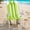 Green Stripes, variant on Portable Adjustable 5-Position Lightweight Aluminum Beach Chair with Storage, Mint Green
