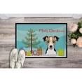 thumbnail image 2 of Christmas Tree and Jack Russell Terrier Door Mat, 2 of 4