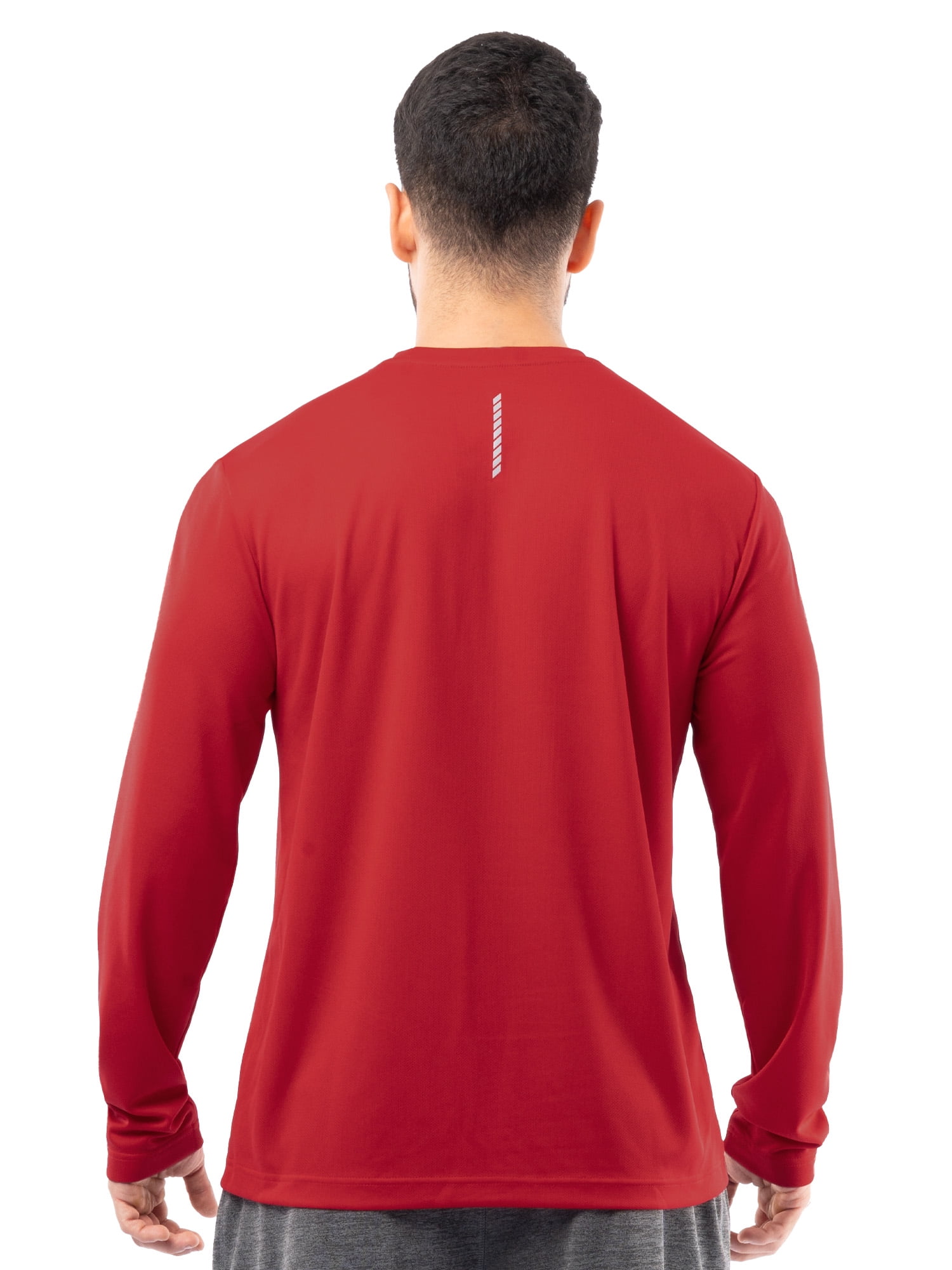 Athletic Works Men's Core Active Long Sleeve T-Shirt, Sizes S-5XL
