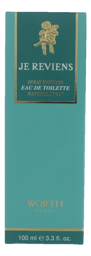 Worth, Eau de Toilette Spray, 3.3 oz, for Women, Je Reviens