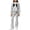 Gray, variant on Girls 2-Piece Sweatsuit Set Long Sleeve Crewneck Top and Flare Pants with Bow Print Kids Casual Outfit for School Play Daily Wear