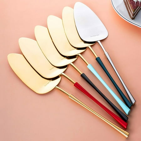 

304 Stainless Steel Cake Spatula Pizza Shovel Baking Tool Long Handle Cake Knife Cheese Divider Kitchen Tools Wholesale