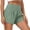 Army Green, variant on Athletic Shorts for Women Bermuda High Waisted Quick Dry Shorts Smmer Causal Loose Running Shorts, L