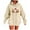 Beige B, variant on Enjoytime Hoodies for Women Halloween Ghost Cute Printed Long Sleeve Pullover Tops Fall Winter Casual Loose Crewneck Sweatshirt